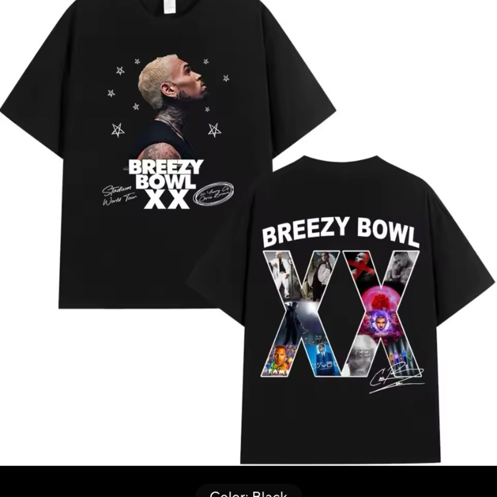 XX Black Graphic Tee